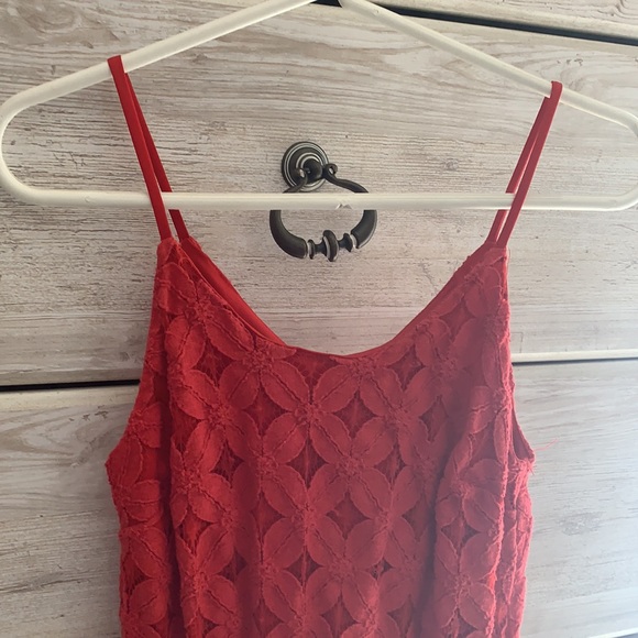 Red Romper | Flower Design 🌸 - Picture 3 of 5